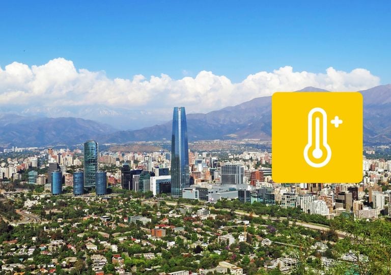 De 10 a 30 &deg;C en Santiago: el mi&eacute;rcoles marcar&aacute; la mayor amplitud t&eacute;rmica de la semana