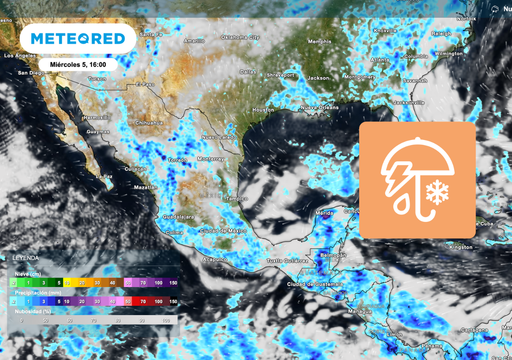 Avanza la onda tropical 24 este mi&eacute;rcoles por M&eacute;xico: el Monz&oacute;n dejar&aacute; granizo e inundaciones en 8 estados