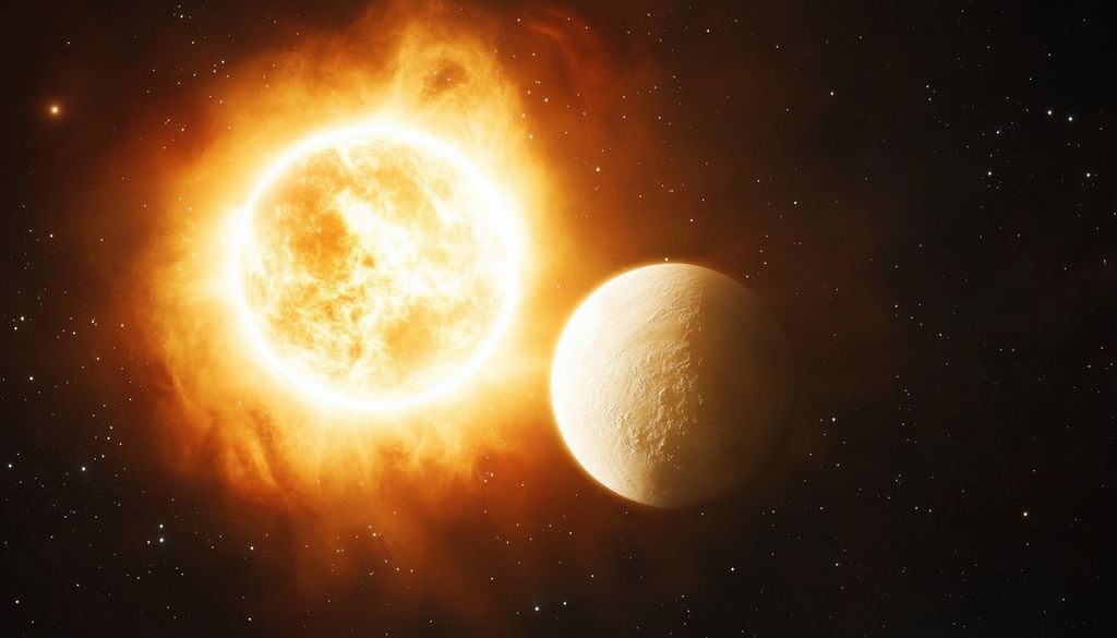 Plusieurs planètes du Sys La Terre pourrait rester sensiblement en marge de la surface du Soleil lors de sa transition en géante rouge, mais les conditions nécessaires au maintient de la vie auront déjà disparu depuis longtemps à sa surface