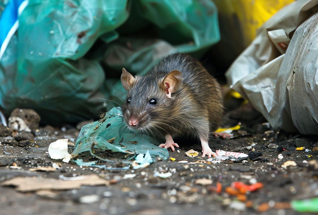 Las ratas pueden transmitir muchas enfermedades.