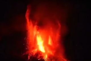 Mount Etna spectacularly erupts for first time this year