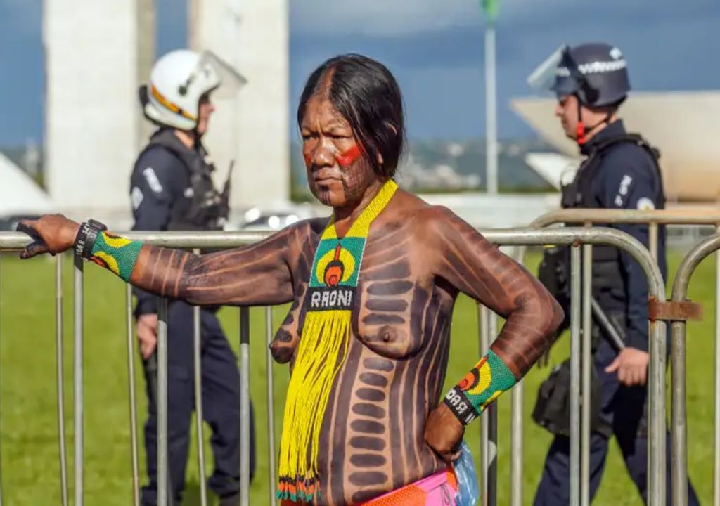 Dados da Apib confirmam que terras indígenas possuem menores taxas de desflorestação e protegem estabilidade climática global. Foto: Rafa Neddermeyer/Agência Brasil