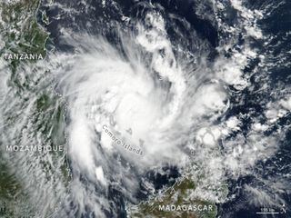 Mozambique otra vez azotada por un ciclón tropical