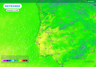 Mudan&ccedil;a brusca de tempo: amanh&atilde; as temperaturas m&aacute;ximas ir&atilde;o subir entre 4 e 5 &ordm;C nestas regi&otilde;es