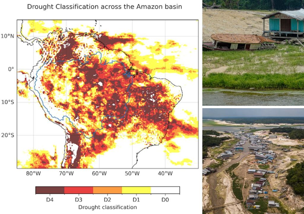 Seca na Amazônia