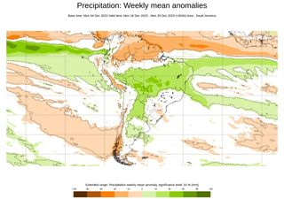 Mudança de padrão mesmo sob atuação do El Niño: chuvas abrangentes e mais volumosas vão atingir o centro-norte do Brasil