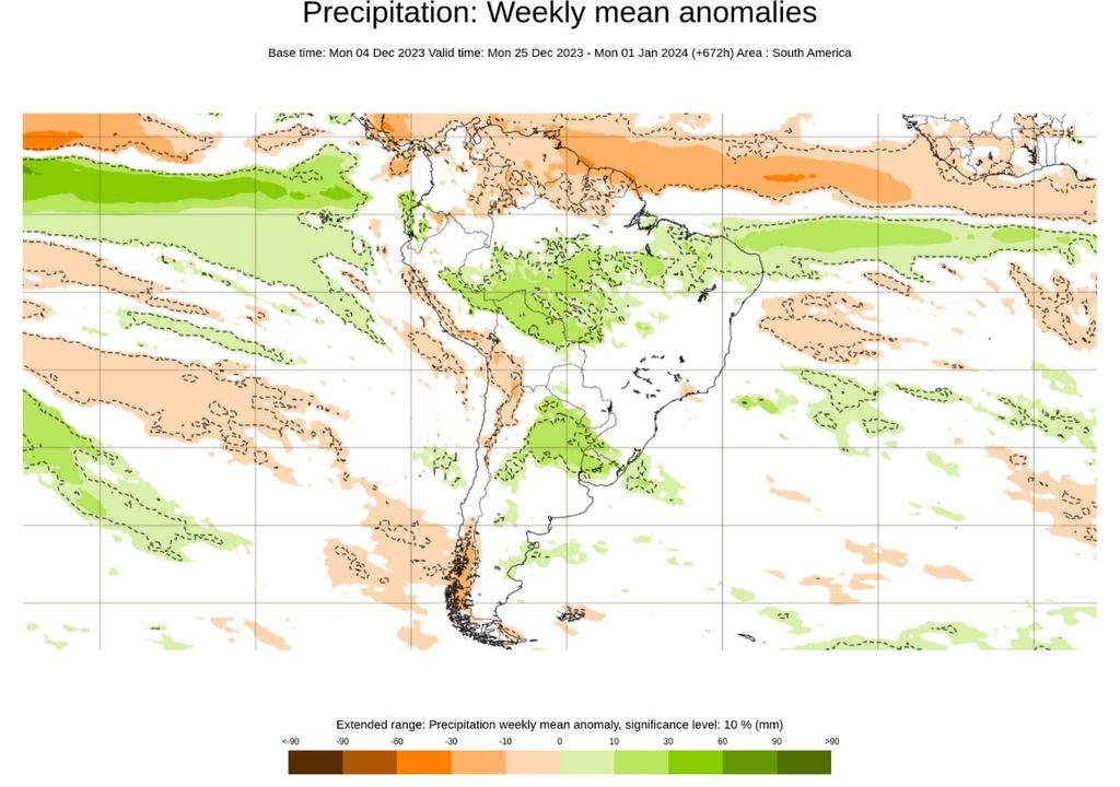 Anomalia de Precipitação Anomalia de Precipitação