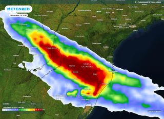 Mudança do tempo no Feriado de Corpus Christi: formação de ciclone traz chuva para SC e o PR; veja a previsão
