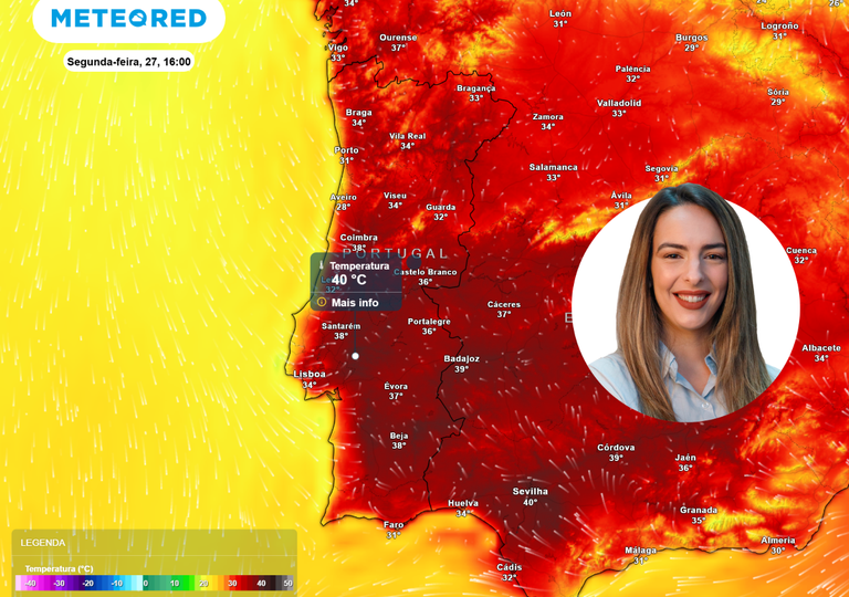 Mudan&ccedil;a no tempo em Portugal: temperaturas disparam; est&atilde;o 17 distritos sob aviso amarelo de tempo quente