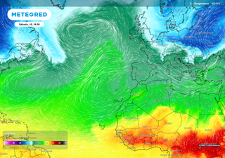 Mudan&ccedil;a t&eacute;rmica s&aacute;bado, dia 10, em Portugal: uma nova massa de ar chegar&aacute; das entranhas do Atl&acirc;ntico