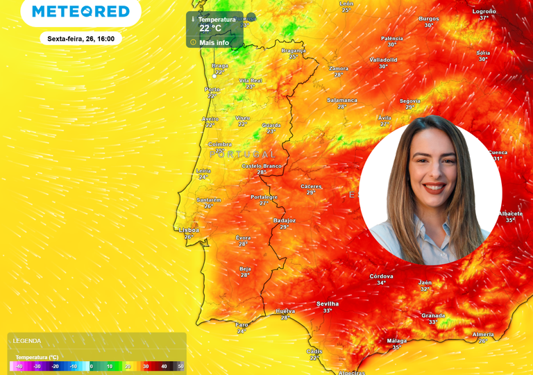 Tempo em Portugal esta semana: arranca quente, mas com mudan&ccedil;as &agrave; vista; a chuva e trovoada devem manter-se