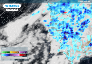 Chuva e trovoadas localmente intensas entre ter&ccedil;a e quarta dar&atilde;o lugar a uma subida t&eacute;rmica na segunda metade da semana