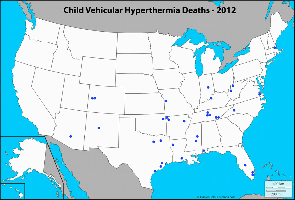 Muertes De Niños En El Interior De Vehículos Por Golpe De Calor