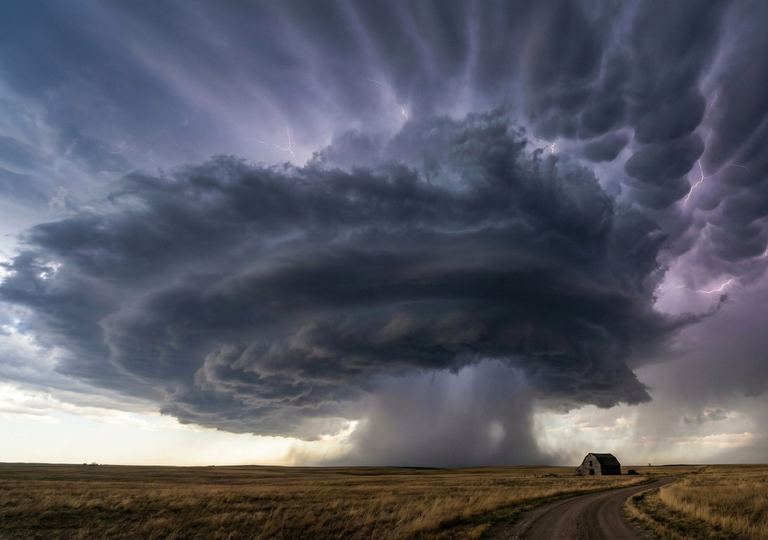 Muita chuva com acumulados de at&eacute; 200 mm e temporais atingem o Sul
