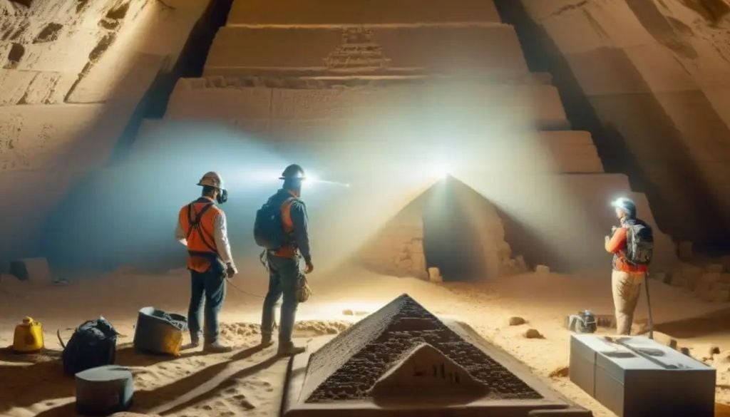 "El secreto de los constructores de pirámides" en Buenos Aires