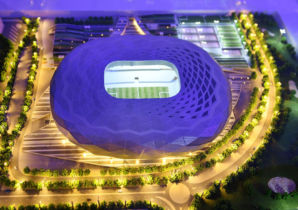 Estádios de ar condicionado da Copa do Mundo de Futebol Qatar 2022
