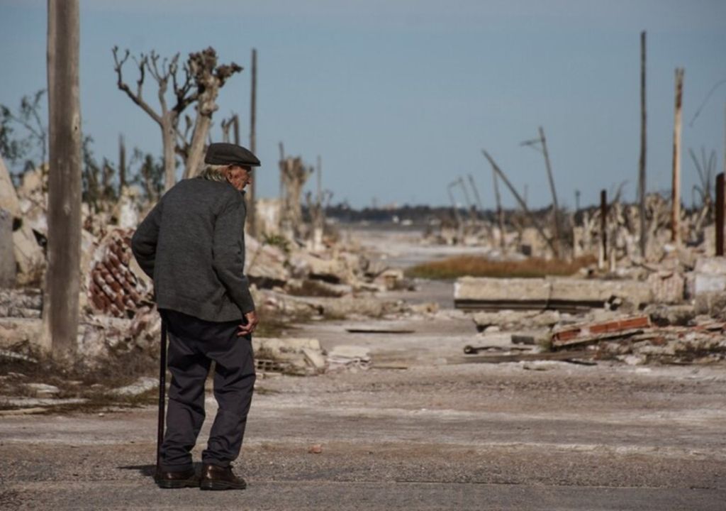 Pablo Novak inundación Villa Epecuén laguna