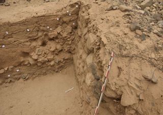 Muro en el antiguo Perú se construyó para protegerse contra las lluvias de El Niño