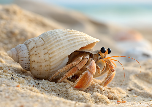 A anémona oferece "alugueres" nas profundezas do oceano: abrigos feitos à medida para caranguejos