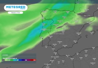 Na sexta-feira um rio atmosférico atingirá Portugal: quão abundante será a chuva? Eis as regiões mais afetadas