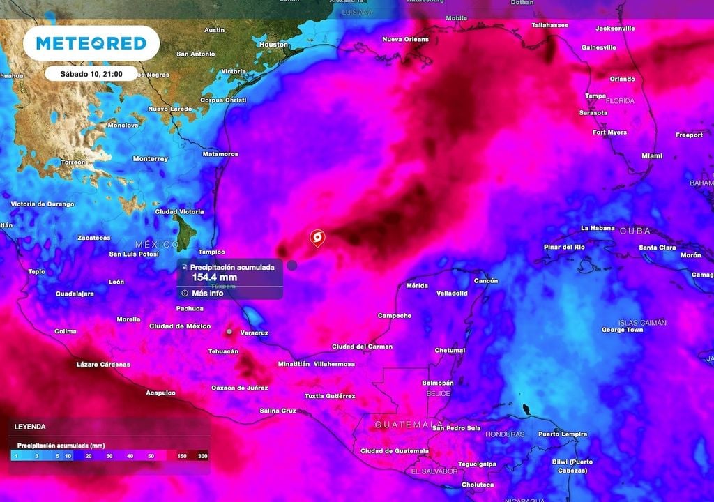 Los acumulados de lluvias más importantes serán al Oriente, Sur y Sureste de México. Los acumulados de lluvias más importantes serán al Oriente, Sur y Sureste de México.