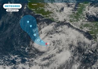 Nace la tormenta tropical Vance en el Pac&iacute;fico mexicano al sur de las costas de Guerrero y Oaxaca