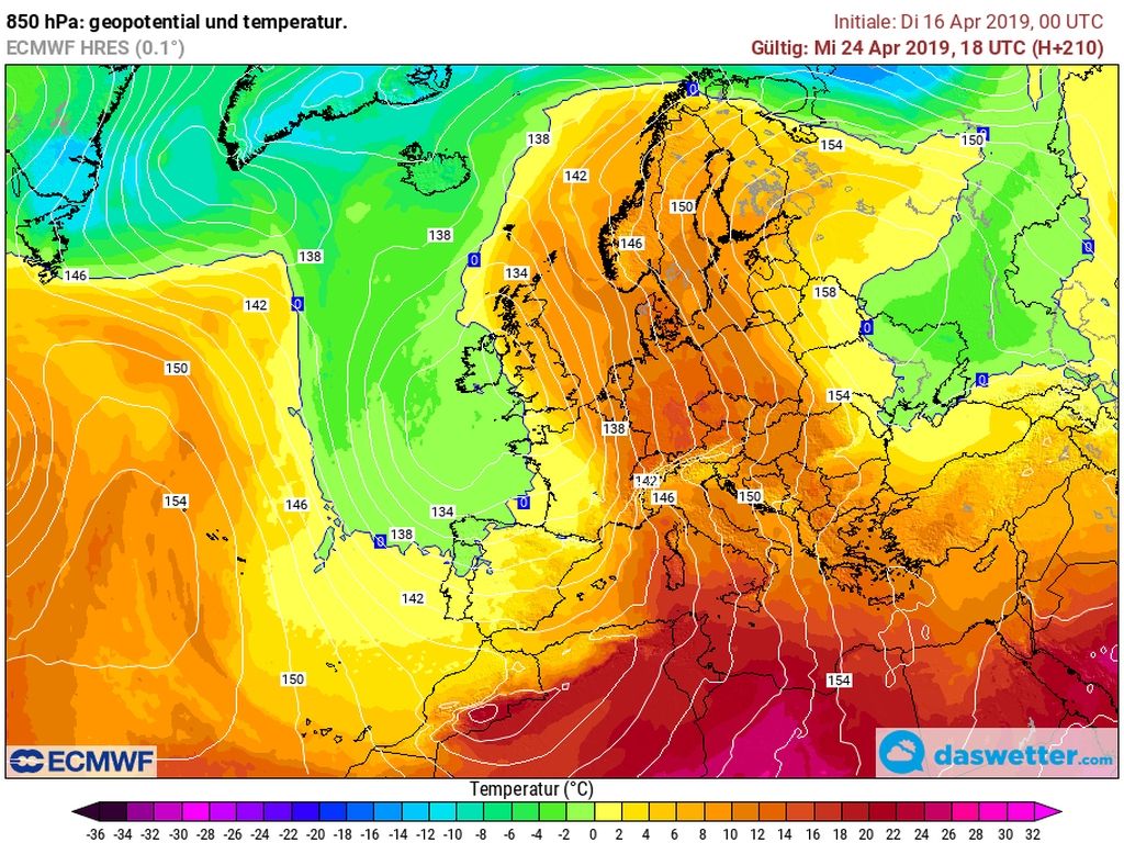 Warmluft nach Ostern Warmluft nach Ostern