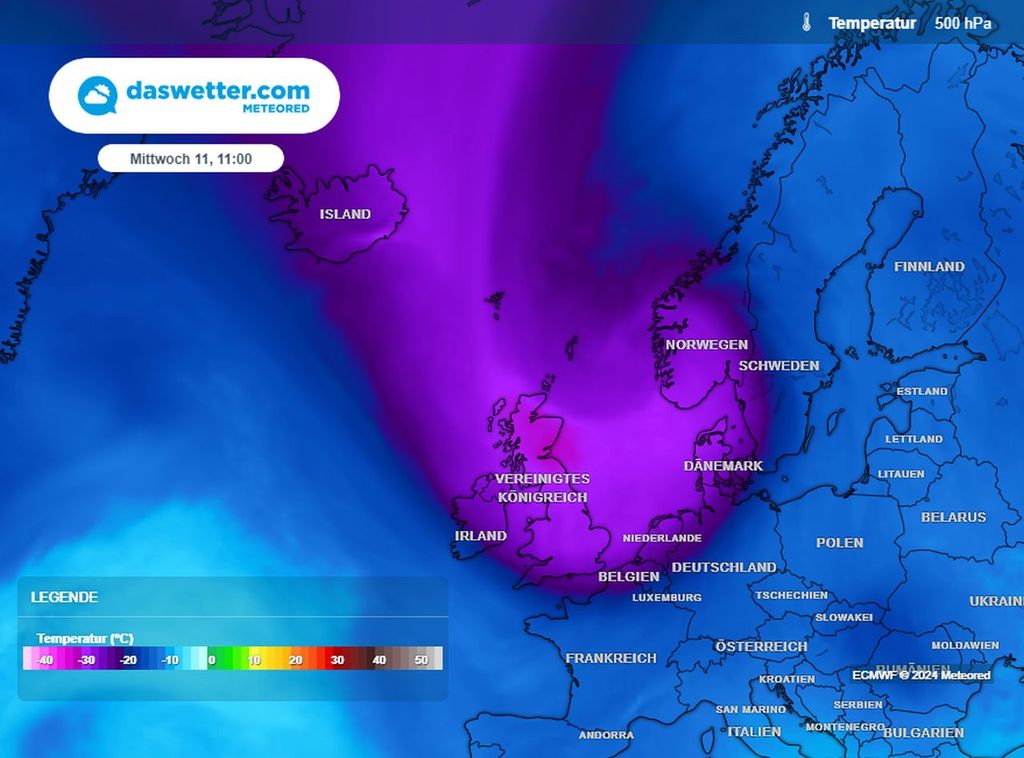 Luftmassen, Kälte, Wetter, Deutschland