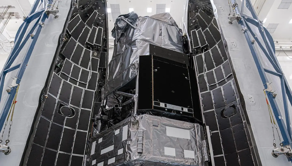 Seu legado agora está no espaço: o Telescópio Espacial Nancy Grace Roman será lançado para investigar energia escura, exoplanetas e a evolução do Universo.. Crédito: NASA Seu legado agora está no espaço: o Telescópio Espacial Nancy Grace Roman será lançado para investigar energia escura, exoplanetas e a evolução do Universo. Crédito: NASA