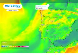 Nas próximas horas esperam-se fortes episódios de chuva, vento e há ainda a possibilidade de trovoada para Portugal!