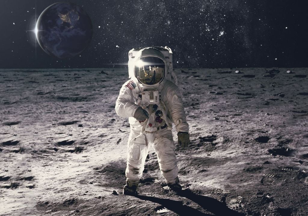 Werden wir wieder einen Menschen erleben, der den Mondboden betritt? Das ist das Ziel der Mission der NASA in Partnerschaft mit dem Privatunternehmen Astrobotic. Foto: Oleg Yakovlev.