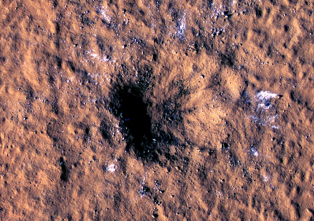NASA detecta impacto impressionante de meteoro em Marte NASA detecta impacto impressionante de meteoro em Marte