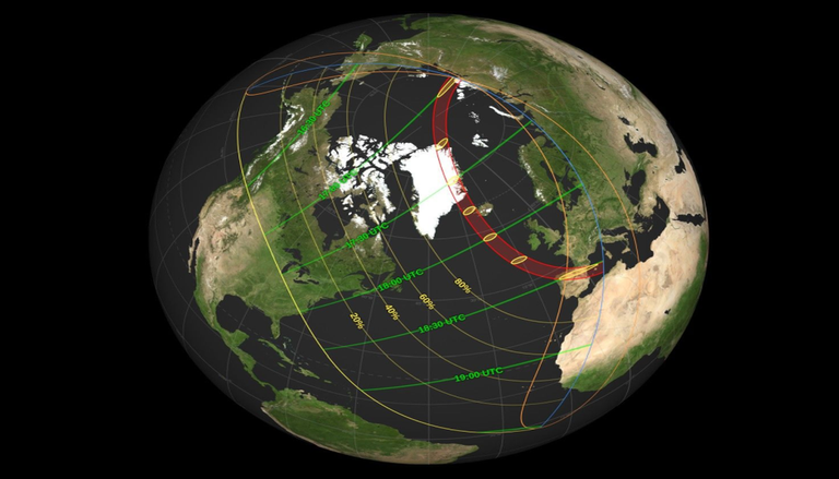Algunas consideraciones de la NASA sobre eclipse solar total del 12 de agosto de 2026: el caso de Espa&ntilde;a