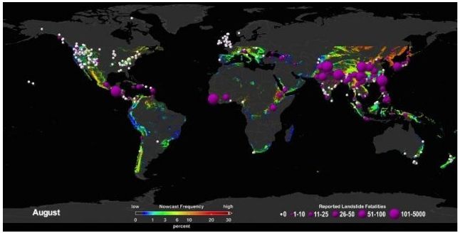 Nasa Modela La Climatología De Los Deslizamientos De Suelo Nasa Modela La Climatología De Los Deslizamientos De Suelo