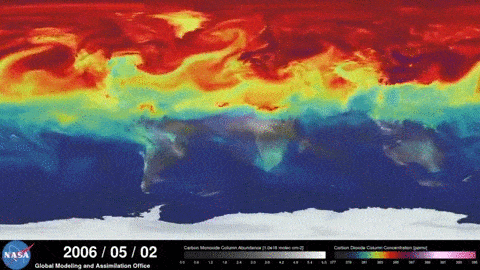 Nasa Muestra Un Año En La Vida De Co2
