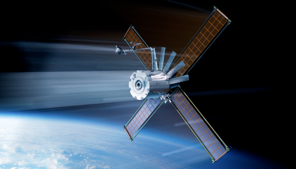 Starlab Konzept Vier kommerzielle Unternehmen konkurrieren um die ISS-Nachfolge. Hier ein Konzeptbild von Starlab. Bild: Starlab