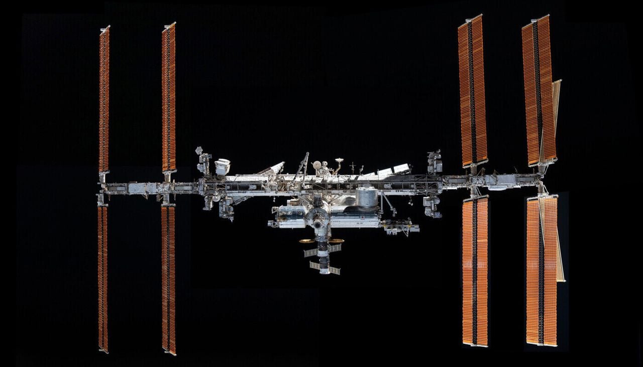 Die ISS wird ihren Betrieb bald einstellen. Ihr winkt ein ähnliches Schicksal wie einst der russischen Raumstation MIR: der Absturz. Bild: NASA
