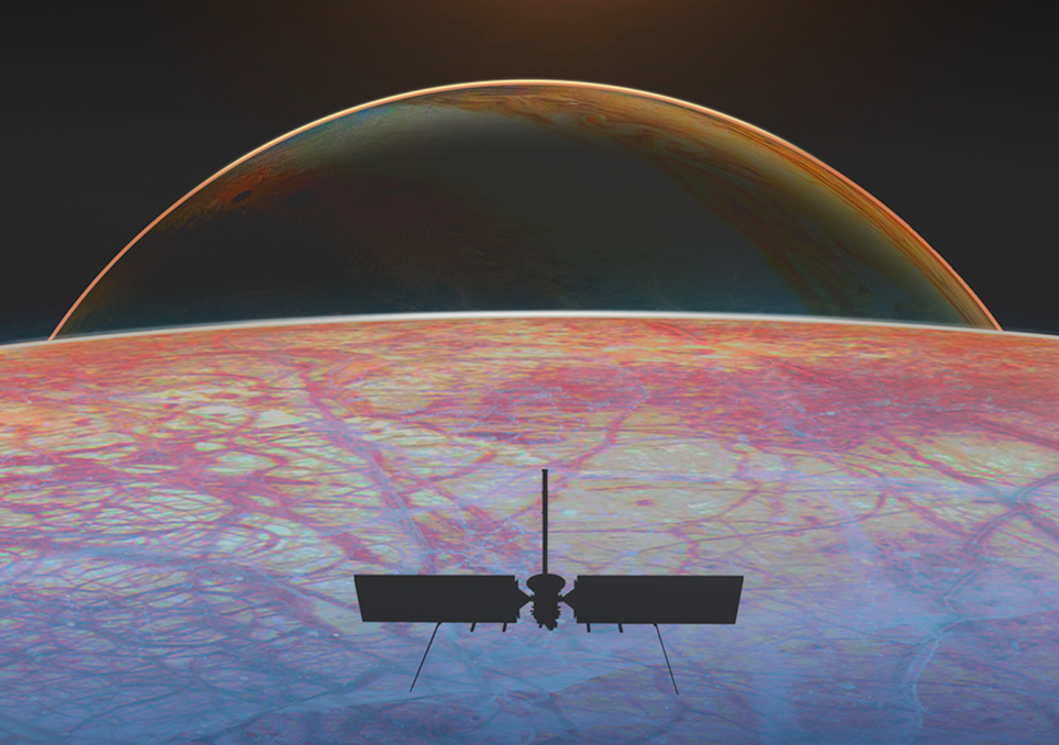NASA enviará una nave interplanetaria a una de las lunas deJúpiter, en búsqueda de vida extraterrestre. Noticias en tiempo real