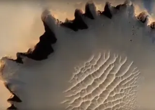 NASA publica impresionantes imágenes de la superficie de Marte
