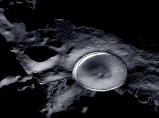 La NASA revela una imagen completa sin precedentes de un cráter en el lado oscuro de la Luna