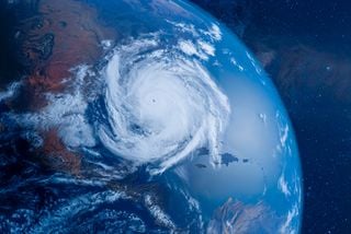 La NASA capturó unas potentes ondas gravitatorias del huracán Helene recorriendo la superficie de la Tierra