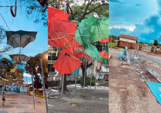 Natal com alertas no Sudeste: chuva destruiu decoração natalina em Minas Gerais e novos transtornos podem acontecer