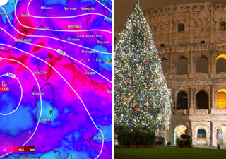 Natale all’insegna del maltempo: vortice mediterraneo porterà pioggia, vento e neve su queste aree dell'Italia