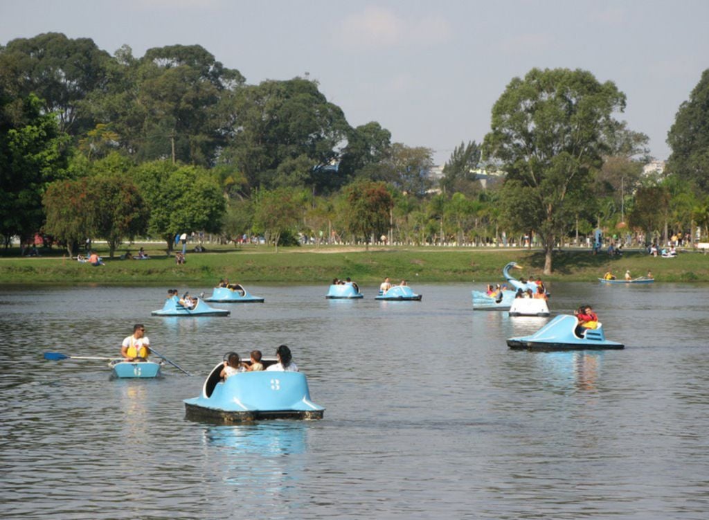 O Parque Ecológico do Tietê (PET) ocupa a várzea do Rio Tietê e oferece lazer e contato com a natureza em São Paulo. Crédito: Divulgação.