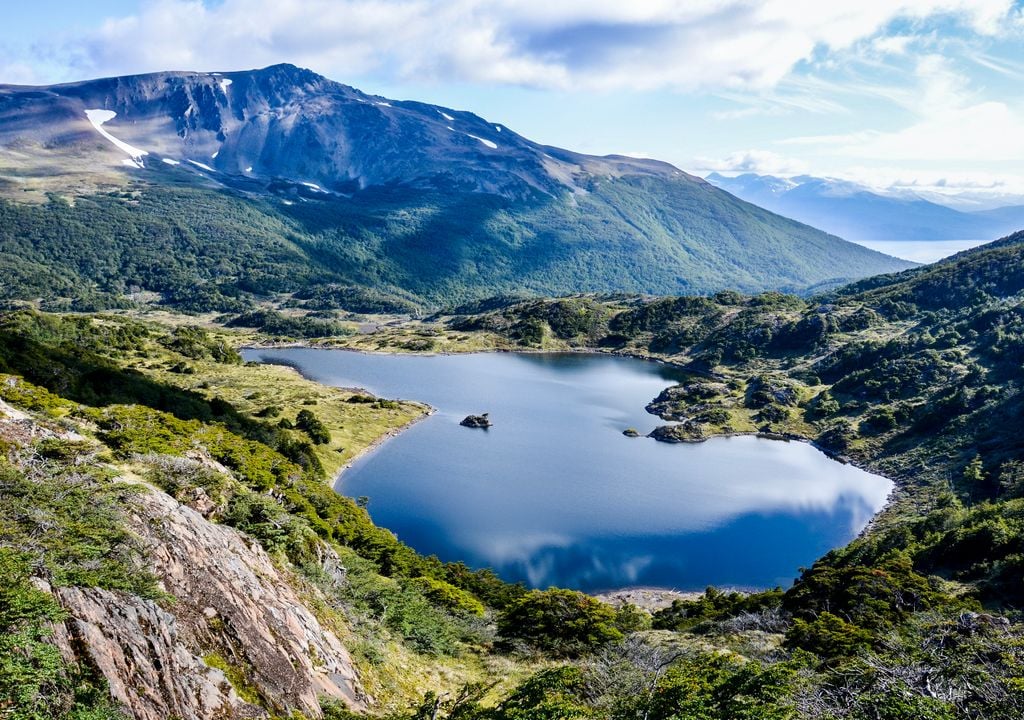 Paisajes del trekking Dientes de Navarino. La ruta Dientes de Navarino está llena de paisajes increíbles.