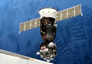 Nave rusa se acopla a la ISS y traerá de regreso a Tierra a 3 astronautas