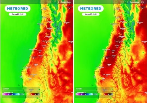 Navidad calurosa en Chile central: temperaturas superar&aacute;n los 30&deg;C con cielos despejados durante toda la semana