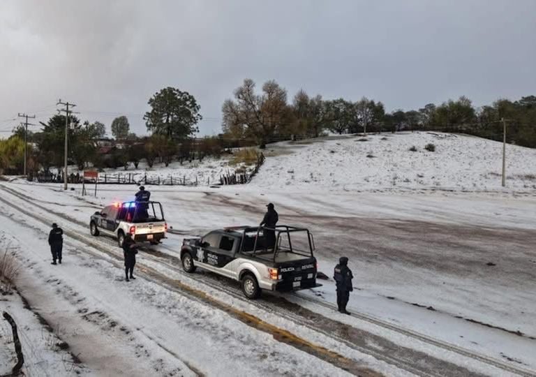 &iquest;Nieve en el tr&oacute;pico? El ins&oacute;lito fen&oacute;meno que pinto de blanco a Nayarit y dejo im&aacute;genes nunca antes vistas
