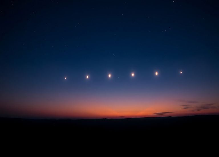 Ne manquez pas ce rare alignement de plan&egrave;tes dans les prochains jours !