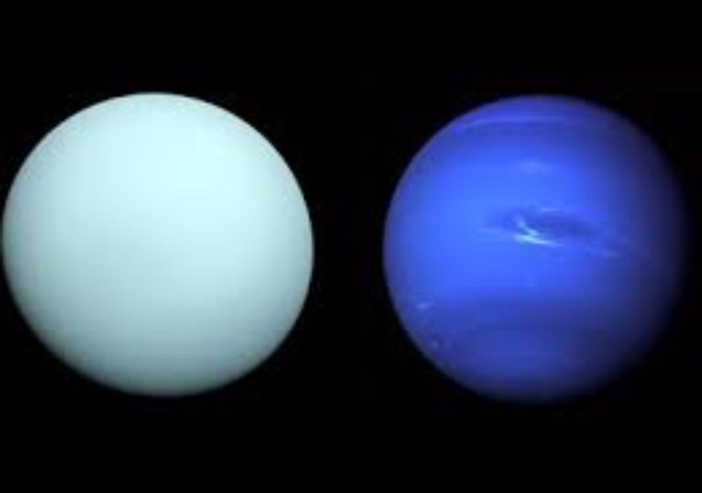 Neptuno Urano neblina niebla